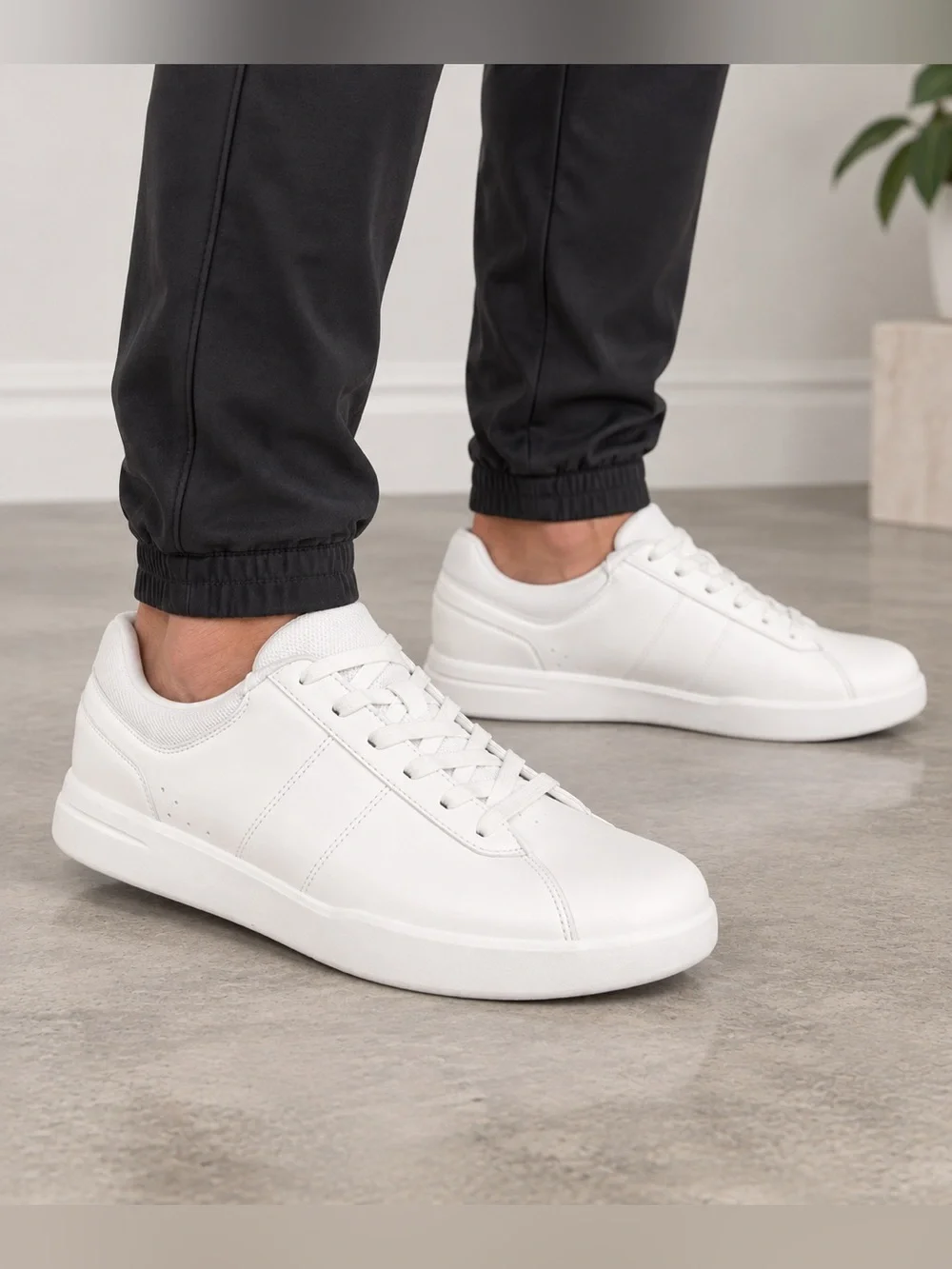 Goodfellow & Co Scout Men’s White Low Top Sneakers Size 12 NWT